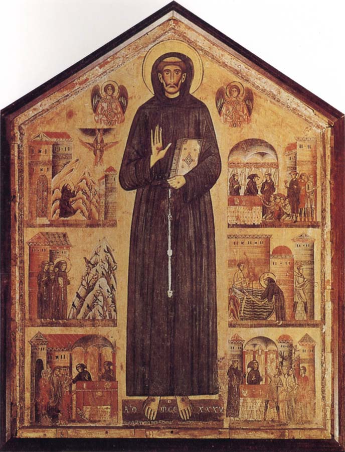 St Francis and Scenes from his Life